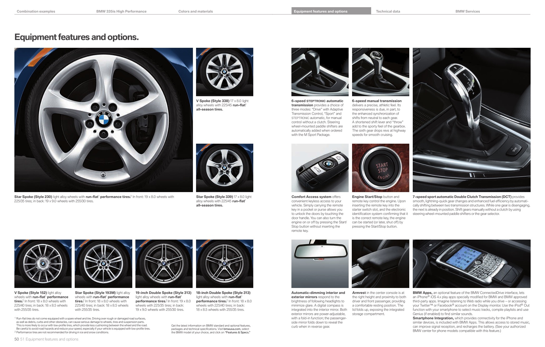 2011 BMW 3-Series Convertible Brochure Page 22